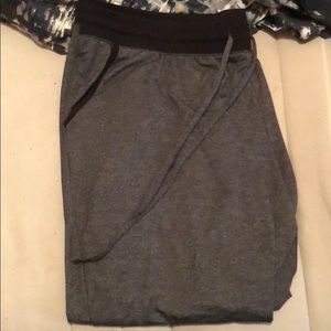 Gray and black joggers {SOLD}